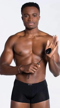 Black Mini Heart Shaped Crop -Lingerie Shop AL 2033 BLK 1 YANDY PS12072021