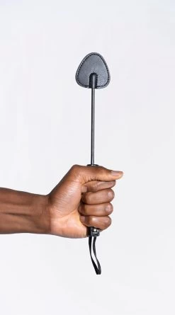 Black Mini Heart Shaped Crop