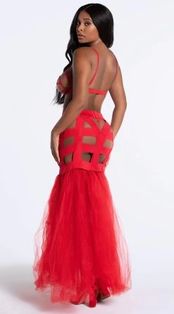 I'm Your Fantasy Mermaid Dress -Lingerie Shop AL A1041 RED 9 YANDY PS10202021 Edit