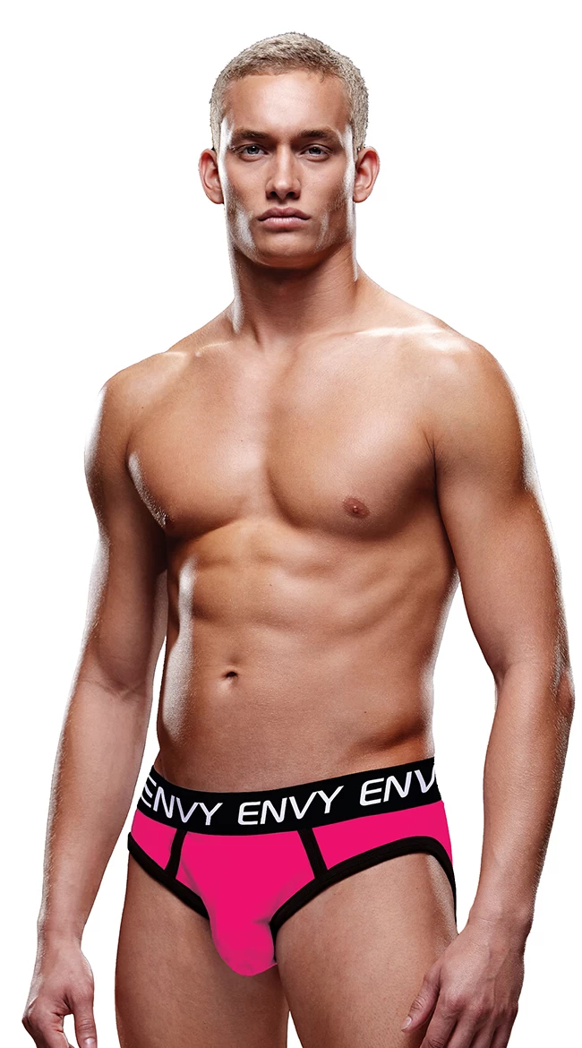 Men's Pink And Black Strappy Back Jockstrap 2 Men's Pink And Black Strappy Back Jockstrap - Image 2