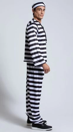 Men's Convict Costume 7 Men's Convict Costume -Lingerie Shop CC 00801 1 2018Halloween