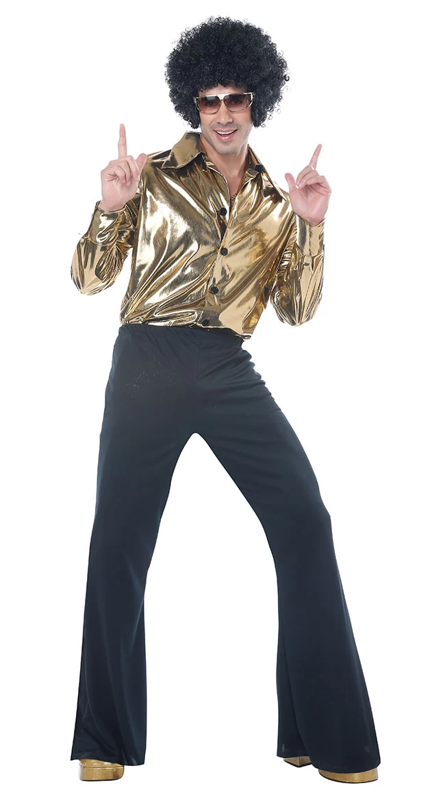 Men's Disco King Costume 3 Men's Disco King Costume - Image 3