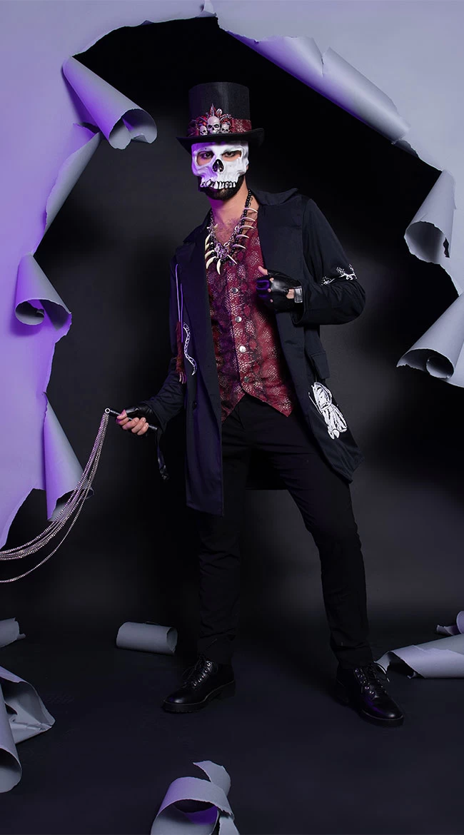 Men's Voodoo Dude Costume 6 Men's Voodoo Dude Costume - Image 6