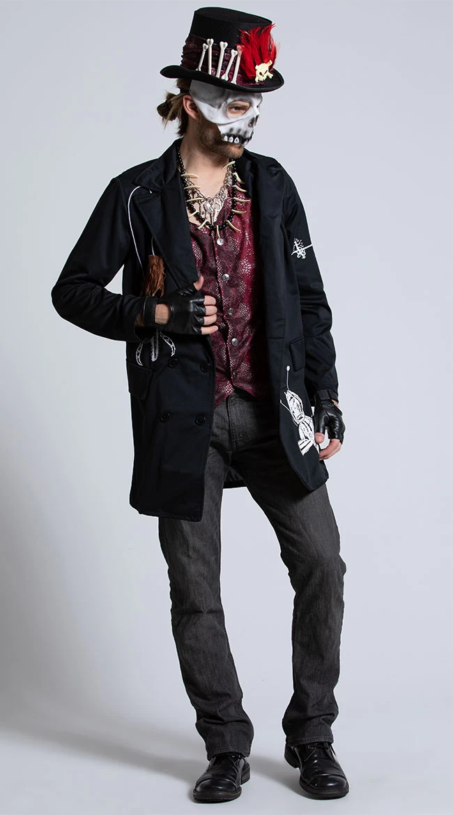Men's Voodoo Dude Costume 5 Men's Voodoo Dude Costume - Image 5