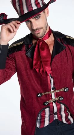 Men's Wicked Ringmaster Costume 7 Men's Wicked Ringmaster Costume -Lingerie Shop CC 5120 058 RINGMASTER 13 YANDY PS08182021