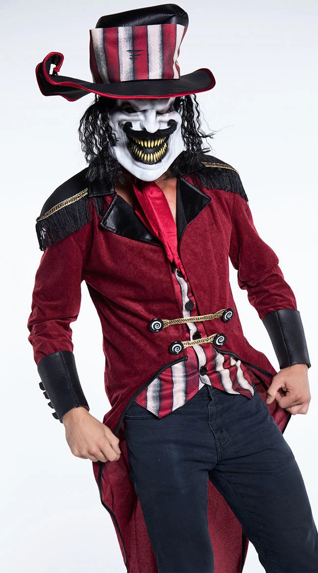 Men's Wicked Ringmaster Costume 2 Men's Wicked Ringmaster Costume - Image 2