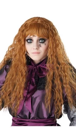 Strawberry Blonde Creepy Doll Wig
