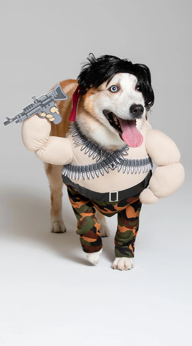 Action Hero Dog Costume 1 Action Hero Dog Costume