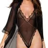 Dreamgirl Perfect Teddy And Robe Set