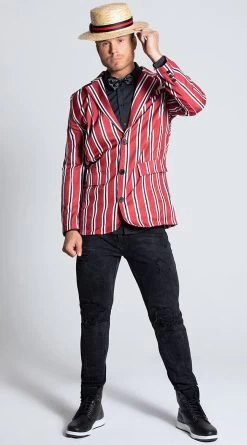 Dreamgirl Men's Good Times Charlie Costume 6 Dreamgirl Men's Good Times Charlie Costume -Lingerie Shop DG 9838 JACKET PS09032019 HALLOWEEN 1