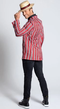 Dreamgirl Men's Good Times Charlie Costume 7 Dreamgirl Men's Good Times Charlie Costume -Lingerie Shop DG 9838 JACKET PS09032019 HALLOWEEN 12