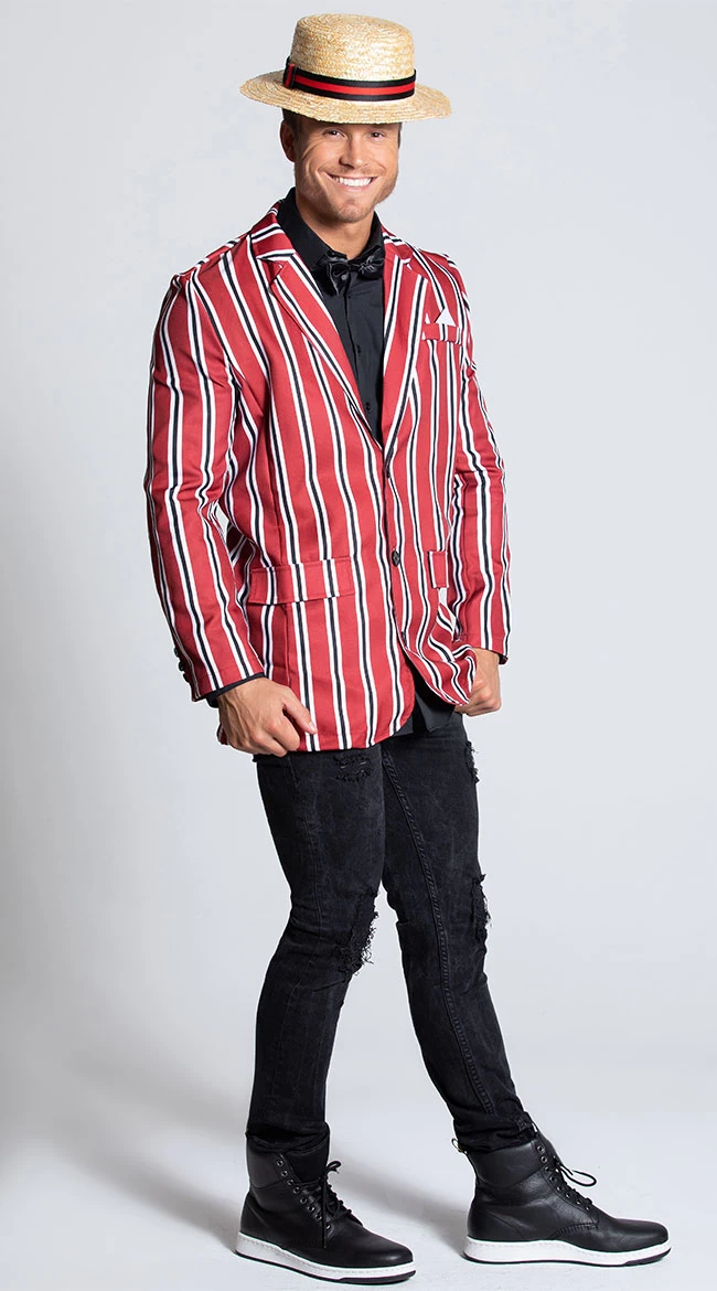 Dreamgirl Men's Good Times Charlie Costume 2 Dreamgirl Men's Good Times Charlie Costume - Image 2