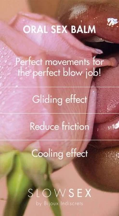 Slow Sex Oral Sex Balm -Lingerie Shop EN 13820 ORAL BALM 5 2020OCT25637