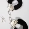 Furry Black Handcuffs