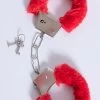 Furry Red Handcuffs