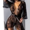Floral Elegance Robe Set