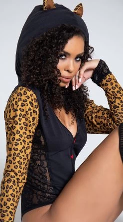 Yandy Cheetah Chick Loungewear Costume -Lingerie Shop EY 4185 23 EDS 2020HALLOWEEN