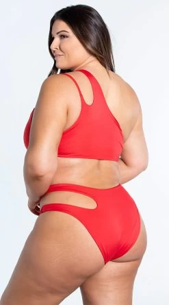 Yandy Plus Size Double Strapped Bikini Bottom 8 Yandy Plus Size Double Strapped Bikini Bottom -Lingerie Shop EY 4322TX 4322BX RED 9 YANDY PS02172022