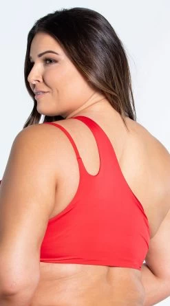 Yandy Plus Size Double Strapped Bikini Top -Lingerie Shop EY 4322TX TOPX RED 9 YANDY PS02172022 copy