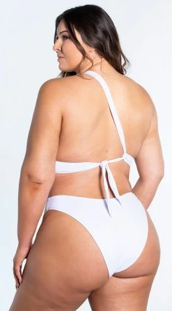 Yandy Plus Size Essential White Basic Bikini Bottom -Lingerie Shop EY 4329TX 4329BX WHT 8 YANDY PS02172022 copy