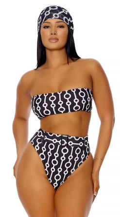 Forplay Barbados Patterned Bikini 9 Forplay Barbados Patterned Bikini -Lingerie Shop FP 442304 BLKB 3 2022MARCH47755