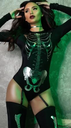 Forplay Snazzy Skeleton Costume -Lingerie Shop FP 554640 SKELETON PS2019HALLOWEEN 3