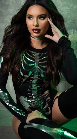 Forplay Snazzy Skeleton Costume -Lingerie Shop FP 554640 SKELETON PS2019HALLOWEEN 6
