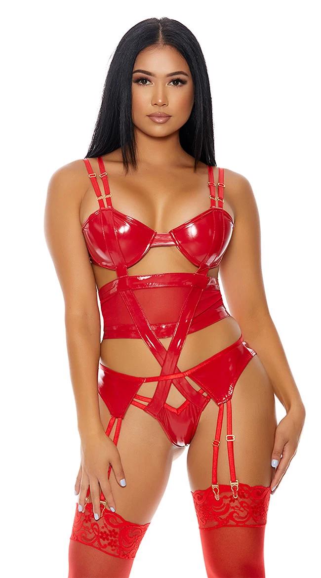 Forplay Double The Mesh Teddy Set 1 Forplay Double The Mesh Teddy Set