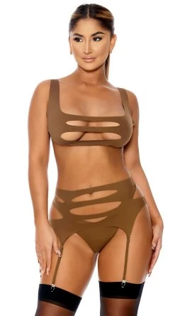 Forplay Act Chill Seamless Bra Set