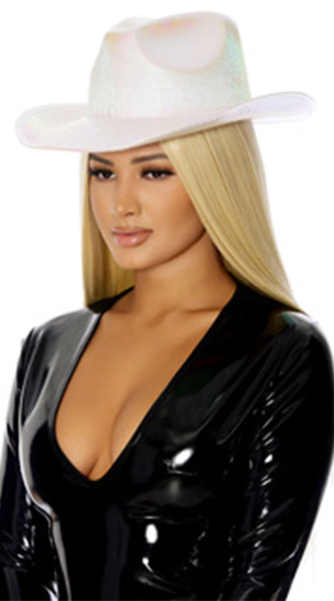 Forplay Metallic Cowboy Hat 1 Forplay Metallic Cowboy Hat