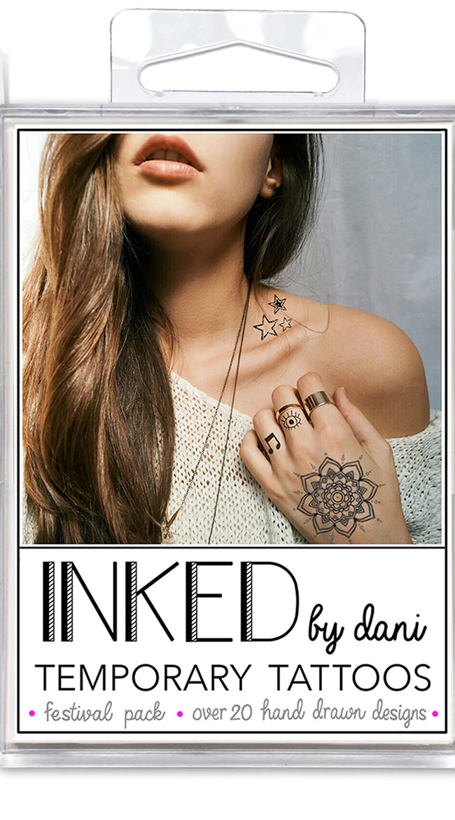 Festival Temporary Tattoo Pack 2 Festival Temporary Tattoo Pack - Image 2