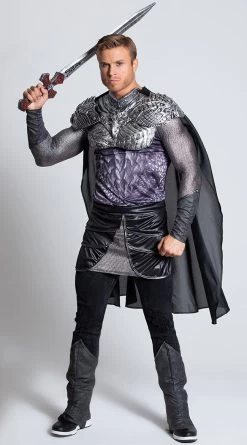 Men's Dark Medieval Knight Costume
