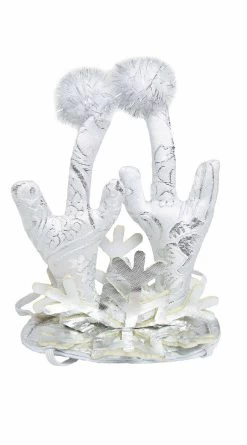 Silver Snowflake Dog Costume -Lingerie Shop KR 00303 SNOWFLAKE 6 2019COSTUMES