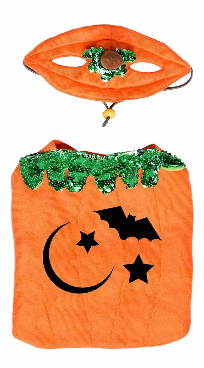 Pumpkin Pet Harness Costume 3 Pumpkin Pet Harness Costume - Image 3
