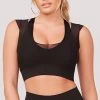 Mesh Over Sports Bra