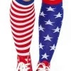 LEG AVENUE Stars & Stripes Knee High Socks