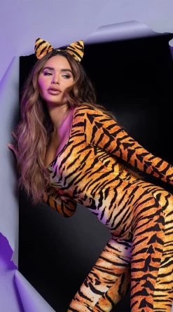 LEG AVENUE Wild Tigress Costume -Lingerie Shop LA 83895 4 EDS YANDY 2021HALLOWEEN