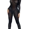 LEG AVENUE Bling It On Catsuit