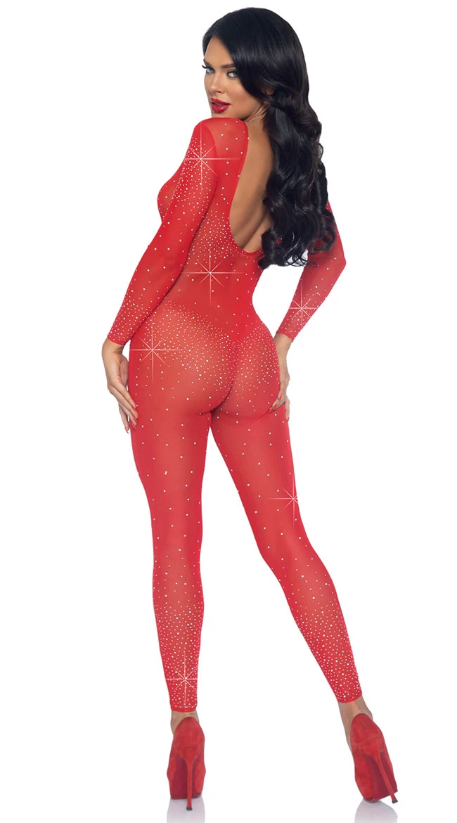 LEG AVENUE Bling It On Catsuit 2 LEG AVENUE Bling It On Catsuit - Image 2