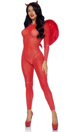 LEG AVENUE Bling It On Catsuit 9 LEG AVENUE Bling It On Catsuit -Lingerie Shop LA 85636 03 003 2021HALLOWEN