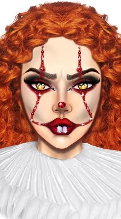 LEG AVENUE Clown Adhesive Face Jewels