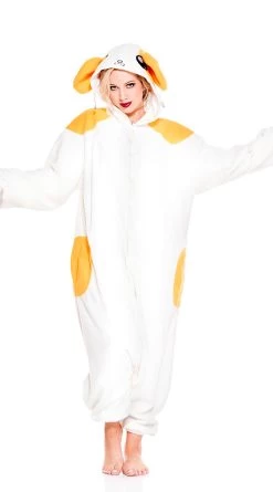 MUSIC LEGS Adorable Hamster Onesie Costume -Lingerie Shop ML 70961K front2 HAMSTER 2523 2019Halloween