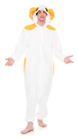 MUSIC LEGS Adorable Hamster Onesie Costume -Lingerie Shop ML 70961K male front3 2019Halloween