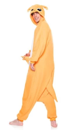 MUSIC LEGS Coy Kangaroo Onesie Costume -Lingerie Shop ML 70963K male back2 2019Halloween