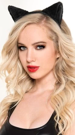 MUSIC LEGS Kitty Cat Headband -Lingerie Shop ML 71070 BlackBlack 2020HALLOWEEN