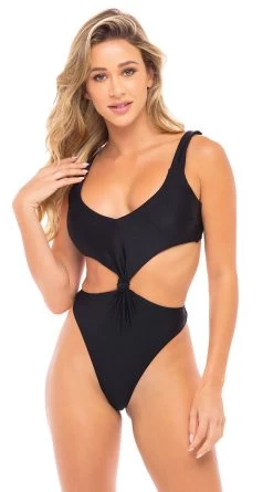 Mykonos He Loves Me Knot One Piece 5 Mykonos He Loves Me Knot One Piece -Lingerie Shop OL 88 11237 BK FRONT HR 2020JANSWIM18858