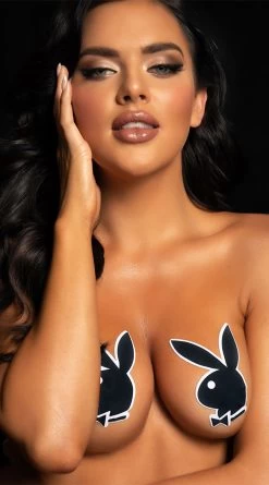 Playboy Rabbit Head Pasties 13 Playboy Rabbit Head Pasties -Lingerie Shop PB PBB BK 4 PBHOLIDAY PS10152020