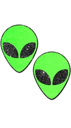 Glitter Glow Alien Pasties