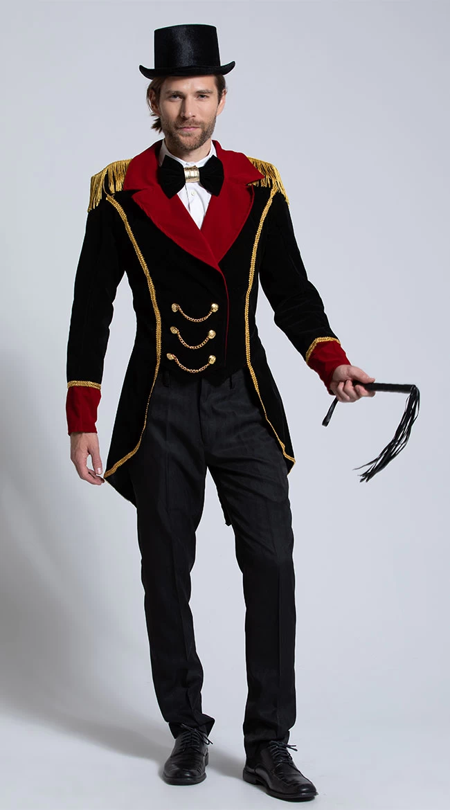 Roma Men's Circus Master Costume 2 Roma Men's Circus Master Costume - Image 2