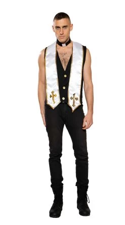 Roma Men's Holy Priest Costume